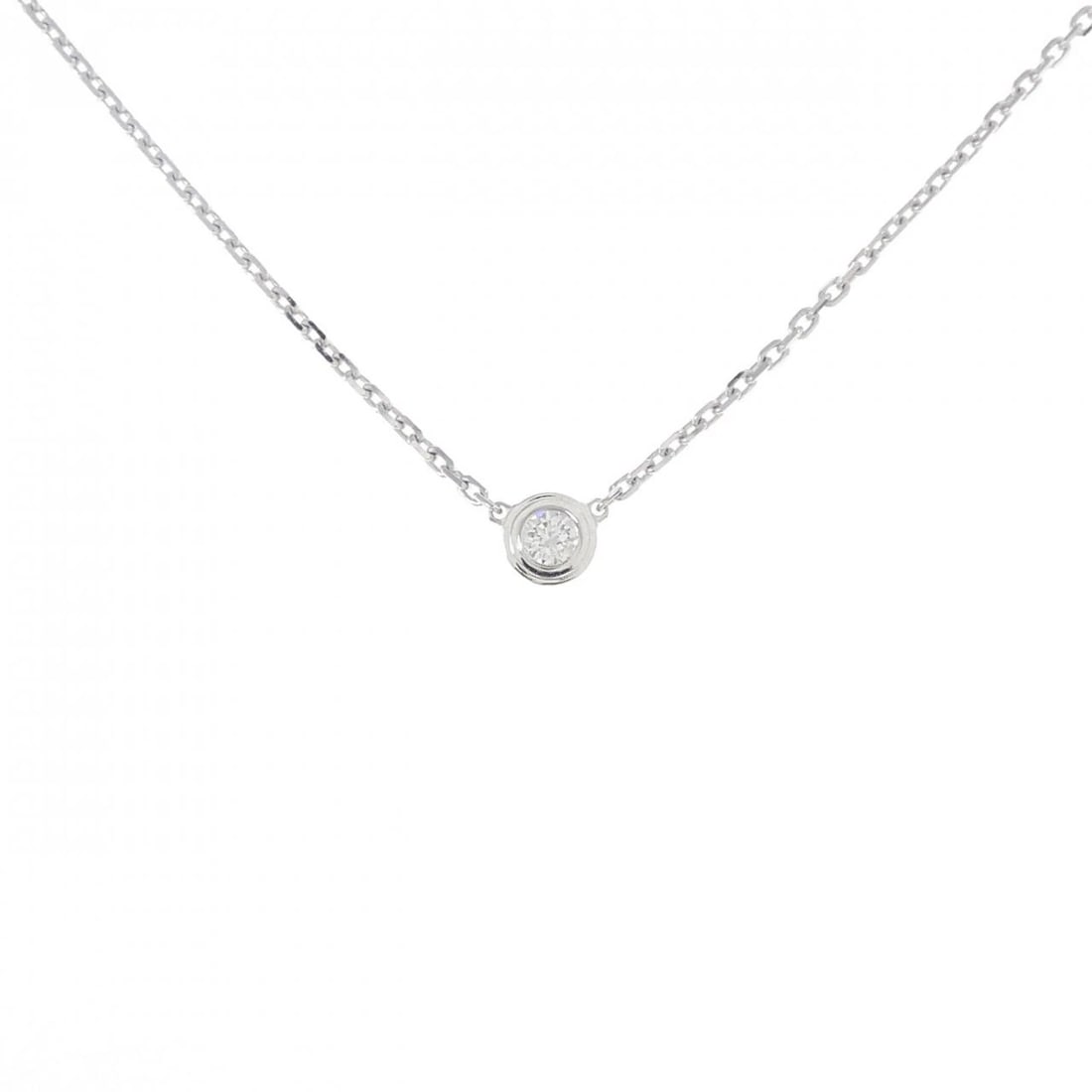 CARTIER D'AMOUR EXTRA SMALL NECKLACE: Cartier d'Amour Extra Small Necklace Brand: Cartier Type: Necklace Material: 750 White Gold Main Stone Natural Color: White Gold Size: 38 41cm Accessories: None Accessories Notice: When