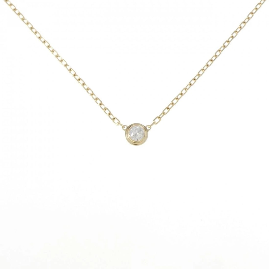 CARTIER D'AMOUR SMALL NECKLACE: Cartier d'Amour Small Necklace Brand: Cartier Type: Necklace Material: 750 Yellow Gold Main Stone Natural Color: Yellow Gold Size: 38 41cm Accessories: None Accessories Notice: When