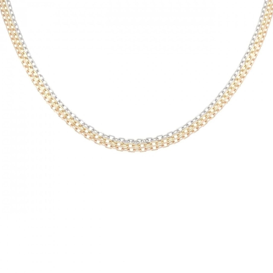 CARTIER TRINITY NECKLACE NECKLACE: Cartier Trinity Necklace Necklace Brand: Cartier Type: Necklace Material: 750 Yellow Gold 750 White Gold 750 Pink Gold Color: Yellow Gold White Gold Pink Gold Size: 55cm Accessories: None