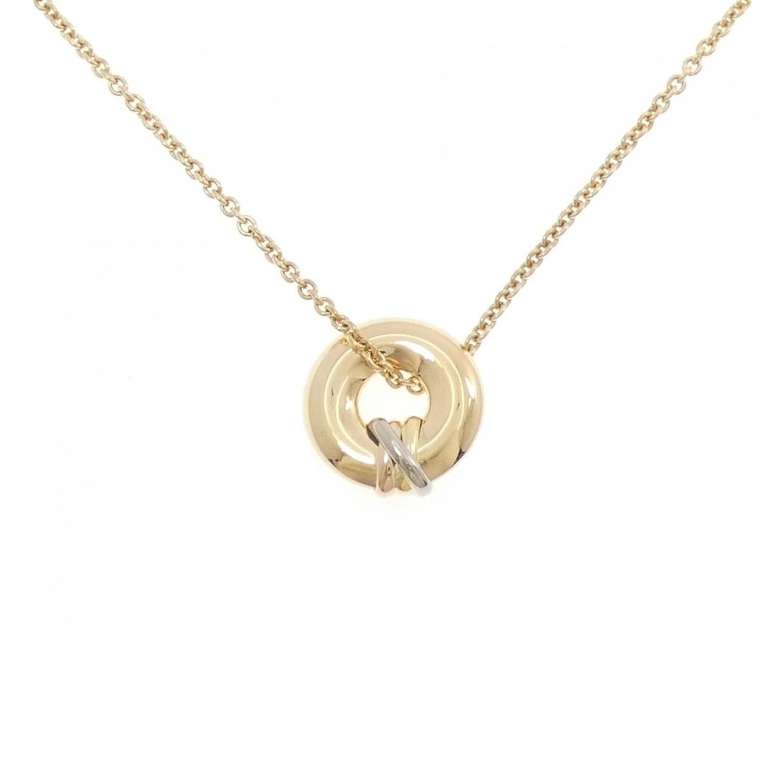 CARTIER THREAD NECKLACE: Cartier Thread Necklace Brand: Cartier Type: Necklace Material: 750 Yellow Gold 750 White Gold 750 Pink Gold Color: Yellow Gold Size: 42cm Accessories: None Accessories Notice: When