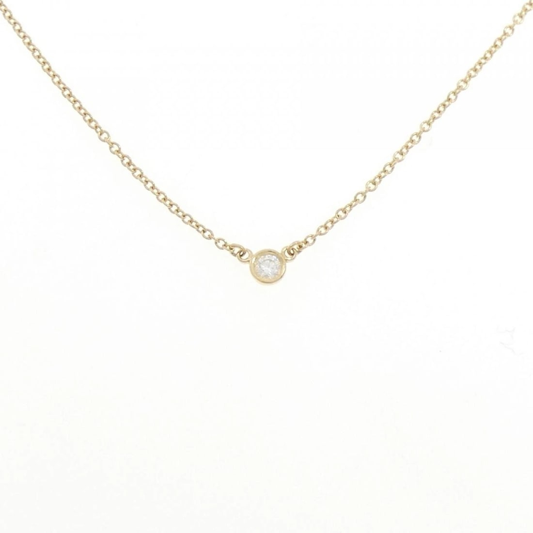 TIFFANY & CO. BY THE YARD NECKLACE: Tiffany & Co. By the Yard Necklace Brand: Tiffany Type: Necklace Material: 750 Yellow Gold Main Stone Natural Color: Yellow Gold Size: 41cm Accessories: None Accessories Notice: When