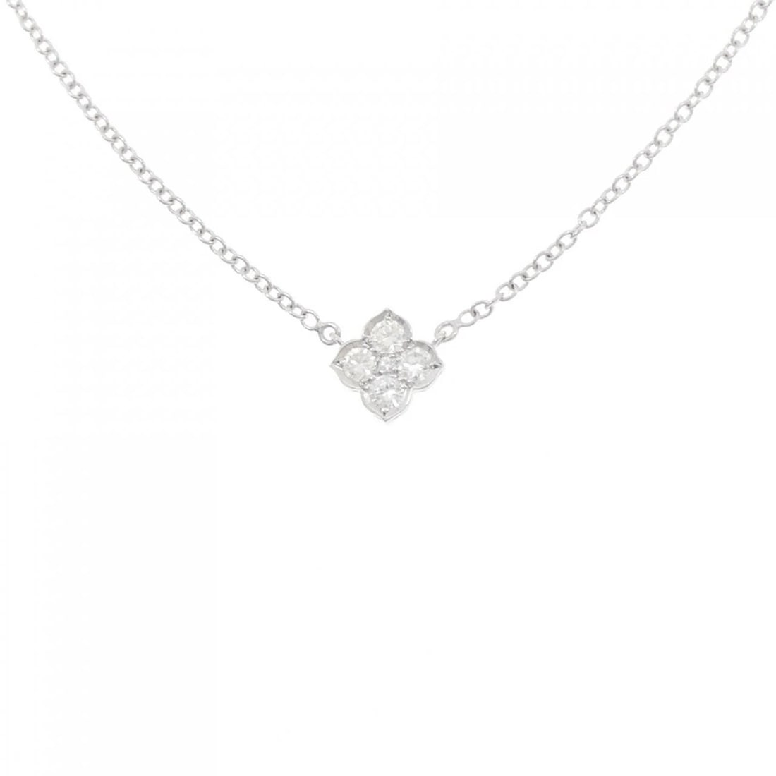 CARTIER HINDU NECKLACE: Cartier Hindu Necklace Brand: Cartier Type: Necklace Material: 750 White Gold Main Stone Natural Color: White Gold Size: 41cm Accessories: None Accessories Notice: When purchasing pre-owned