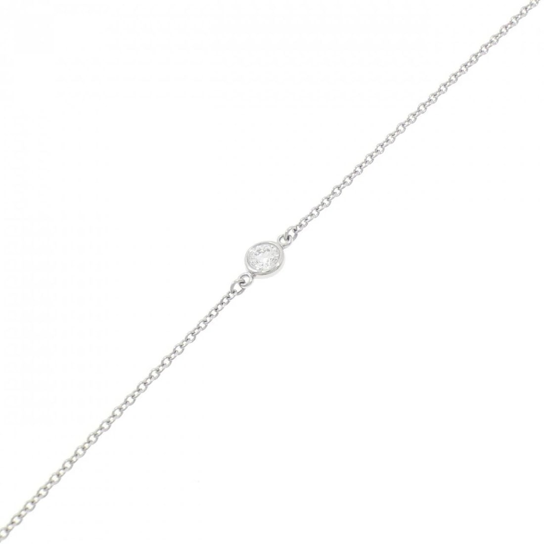 TIFFANY & CO. BY THE YARD BRACELET: Tiffany & Co. By the Yard Bracelet Brand: Tiffany Type: Bracelet Material: Platinum 950 Main Stone Natural Color: Platinum Size: 18cm Accessories: None Accessories Notice: When purchasing