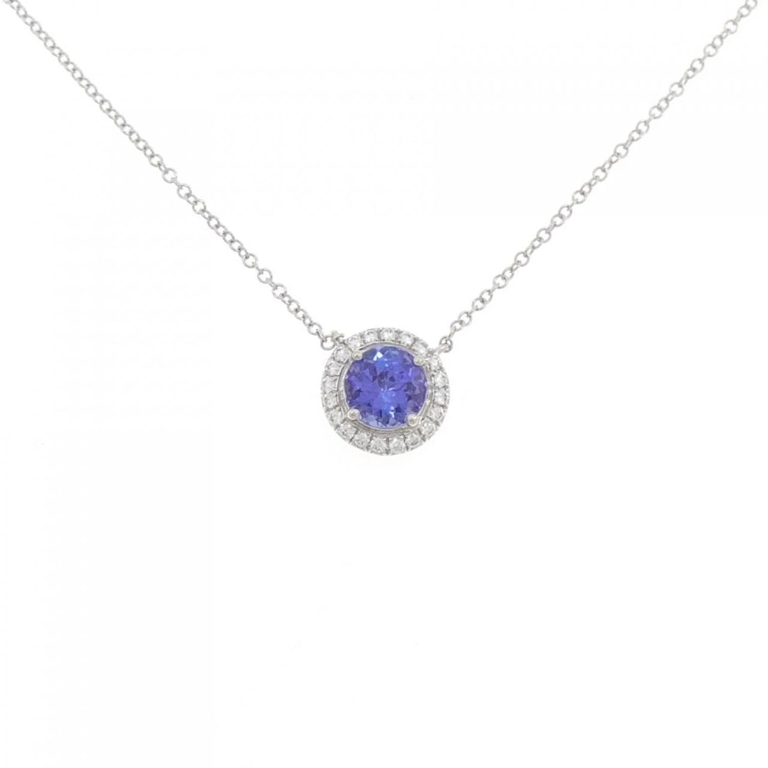 TIFFANY SOLESTE NECKLACE: Tiffany Soleste Necklace Brand: Tiffany Type: Necklace Material: Platinum 950 Main Stone Tanzanite Color: Platinum Size: 41cm Accessories: None Accessories Notice: When purchasing pre-owned