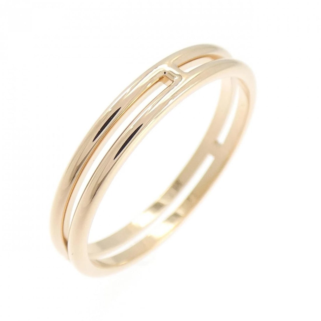 HERMES ARIANE RING: HERMES Ariane Ring Brand: HERMES Type: Ring Material: 750 Pink Gold Color: Pink Gold Size: 10.5-11 (US size) (63) Accessories: None Accessories Notice: When purchasing pre-owned goods, ple