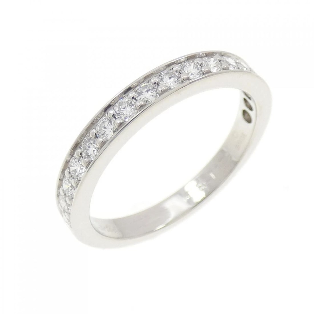 CARTIER WEDDING RING: Cartier wedding Ring Brand: Cartier Type: Ring Material: Platinum 950 Main Stone Natural Color: Platinum Size: 3.5-4 (US size) Accessories: None Accessories Notice: When purchasing pre-own