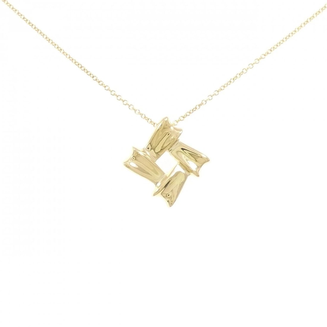 TIFFANY & CO. 750YG NECKLACE: Tiffany & Co. 750YG Necklace Brand: Tiffany Type: Necklace Material: 750 Yellow Gold Color: Yellow Gold Size: 46cm Accessories: None Accessories Notice: When purchasing pre-owned goods,