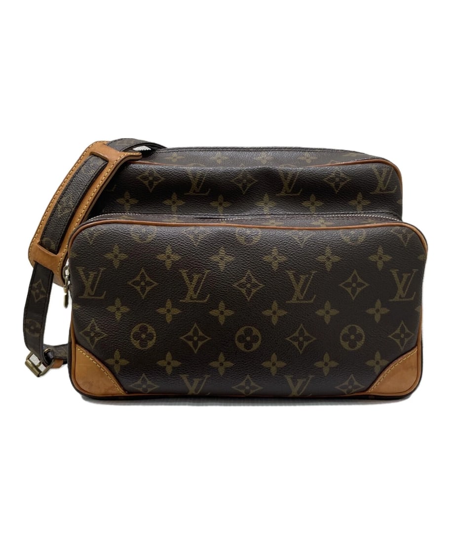 LOUIS VUITTON NILE: LOUIS VUITTON Nile Brand: LOUIS VUITTON Type: Handbag Material: Monogram Canvas Color: Brown Size: H:17.0cm / W:26.0cm / D:12.0cm Accessories: None Accessories Notice: When purchasing
