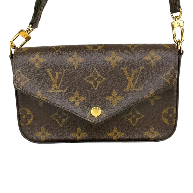 LOUIS VUITTON MULTI POCHETTE FELICIE BROWN MONOGRAM (1 of 8)