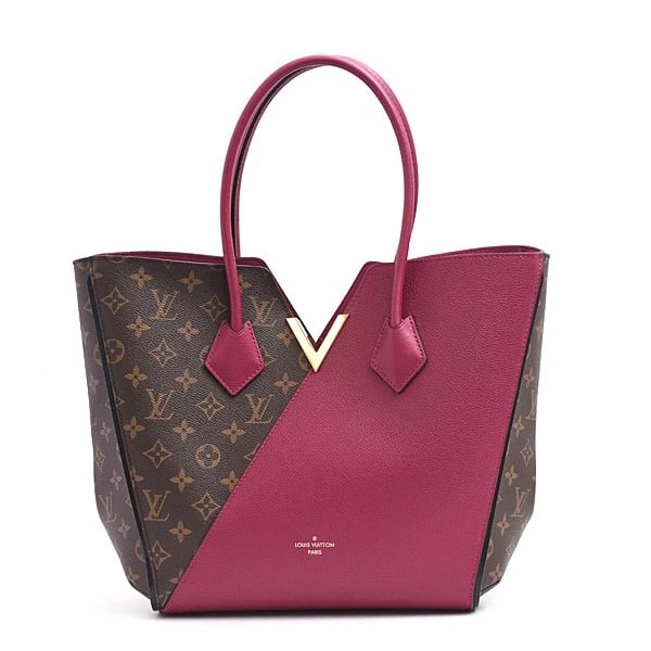 LOUIS VUITTON MONOGRAM KIMONO MM TOTE BAG SHOULDER BAG: Louis Vuitton Monogram Kimono MM Tote Bag Shoulder Bag Brand: LOUIS VUITTON Type: Handbag Material: none Color: Exterior Color Grape (Purple) Size: W:26cm × H:29.5cm × D:15.5cm [ Strap or should