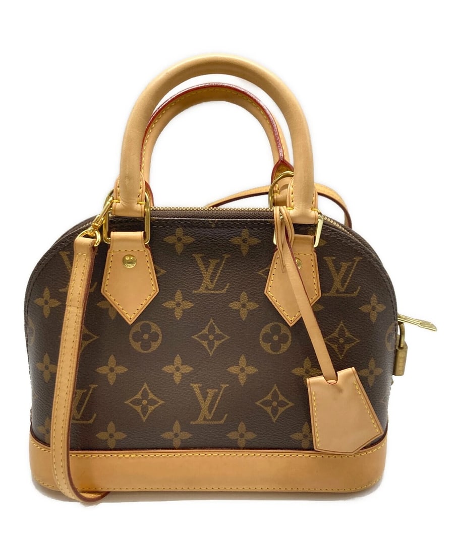 LOUIS VUITTON BAG MONOGRAM/ALMA BB: LOUIS VUITTON Bag Monogram/Alma BB Brand: LOUIS VUITTON Type: Handbag Material: none Color: Brown Size: H:17.5cm / W:23.5cm / D:11.5cm [ Handle size ] 10.0cm Accessories: None Accessories