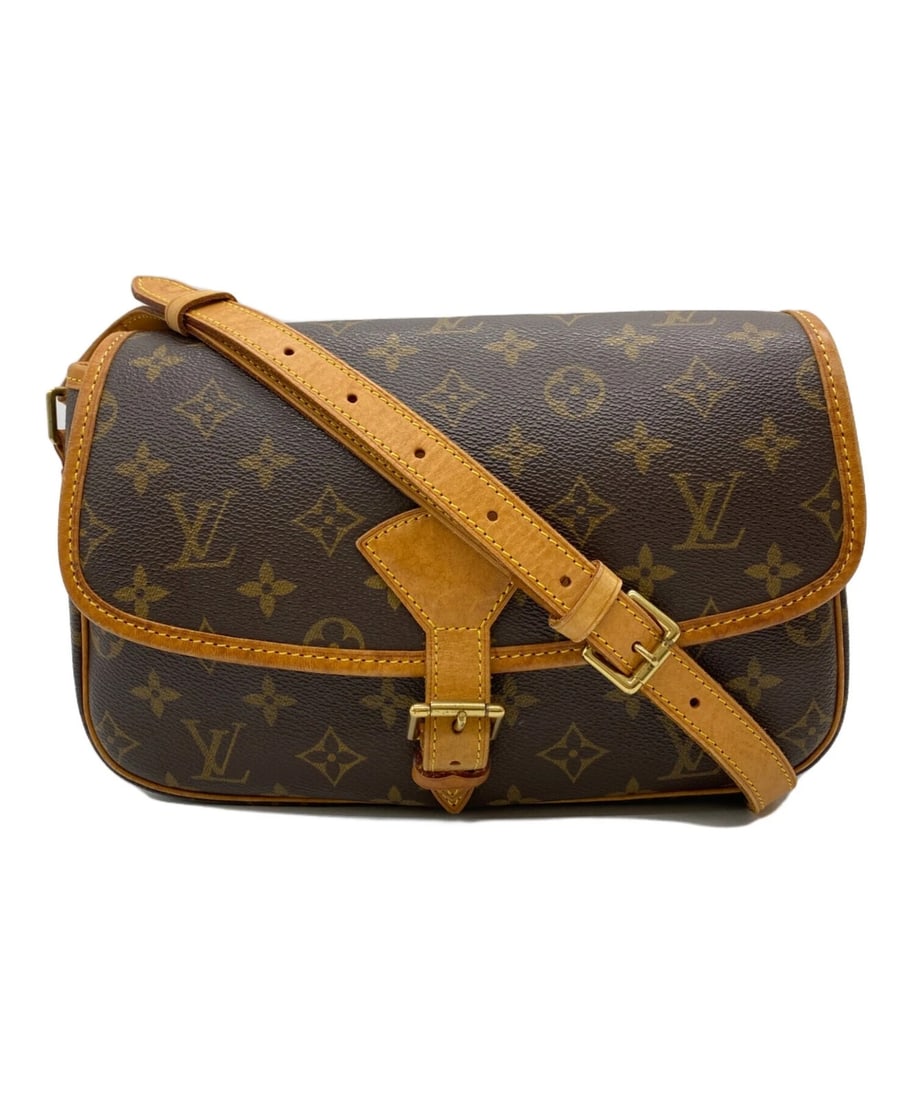 LOUIS VUITTON SHOULDER BAG: LOUIS VUITTON Shoulder Bag Brand: LOUIS VUITTON Type: Handbag Material: Monogram Canvas Color: Brown Size: H:16.0cm / W:26.0cm / D:8.5cm Accessories: None Accessories Notice: When purchasi