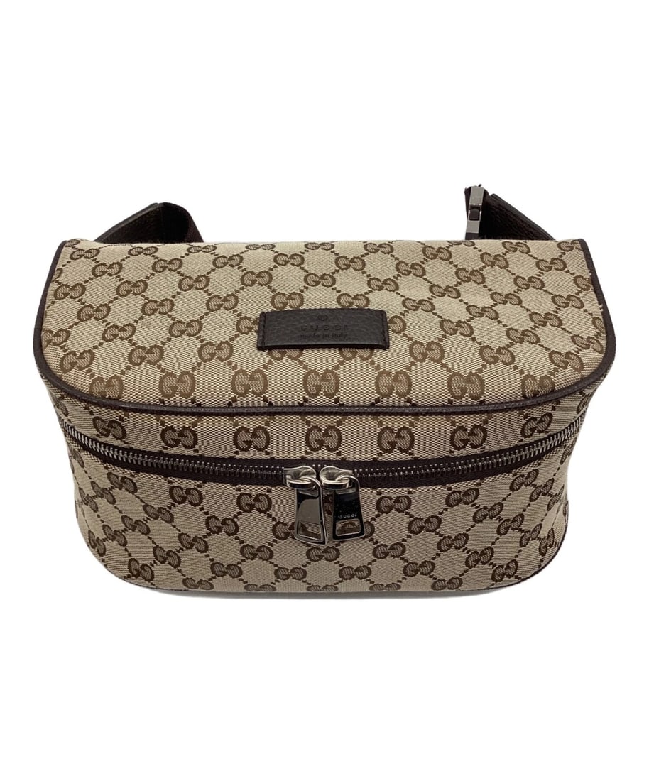 GUCCI BODY BAG GG CANVAS (1 of 9)