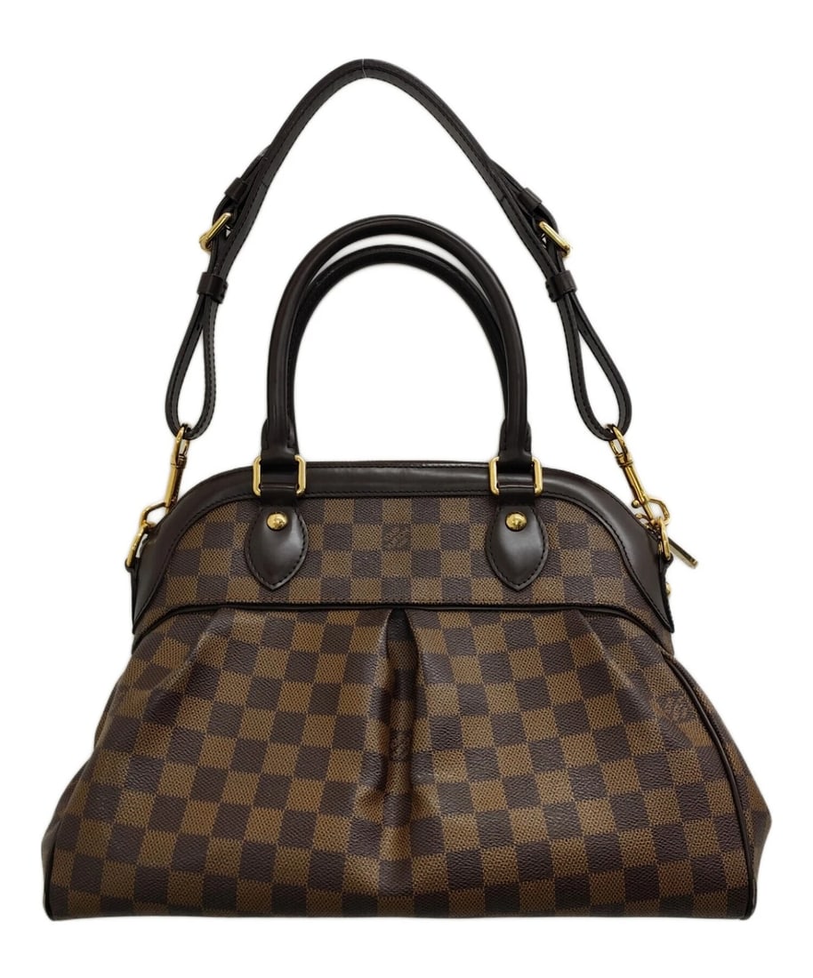 LOUIS VUITTON DAMIER TREVI PM: LOUIS VUITTON Damier Trevi PM Brand: LOUIS VUITTON Type: Handbag Material: none Color: none Size: H:25cm / W:33cm / D:11cm [ Handle size ] 15.5cm Accessories: None Accessories Notice: When