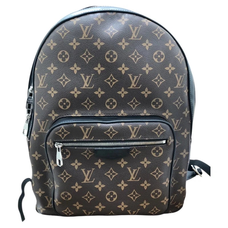 LOUIS VUITTON JOSH BROWN MONOGRAM MACASSAR BACKPACK: Louis Vuitton Josh Brown Monogram Macassar Backpack Brand: LOUIS VUITTON Type: Handbag Material: Monogram Macassar Color: Brown Size: W: 31cm / H: 41cm / D: 12.5cm Accessories: None