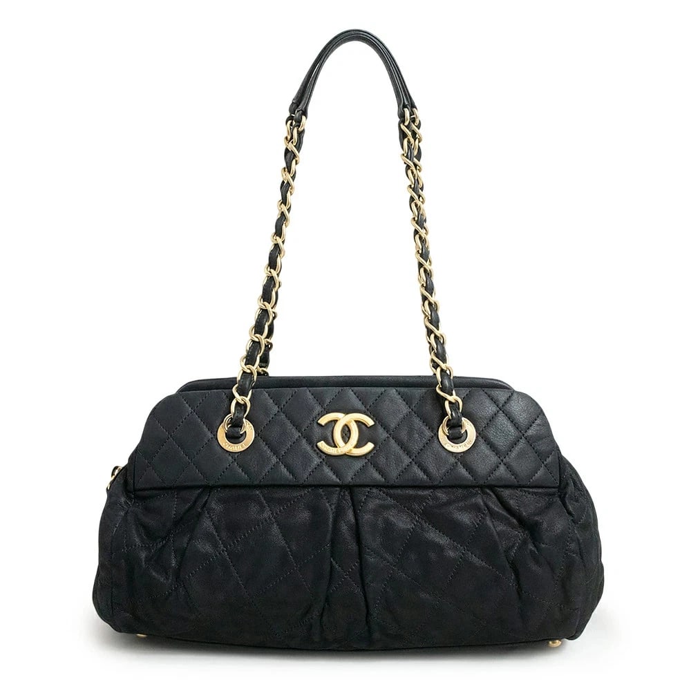 CHANEL COCO MARK MATELASSÉ SHOULDER BAG (1 of 10)