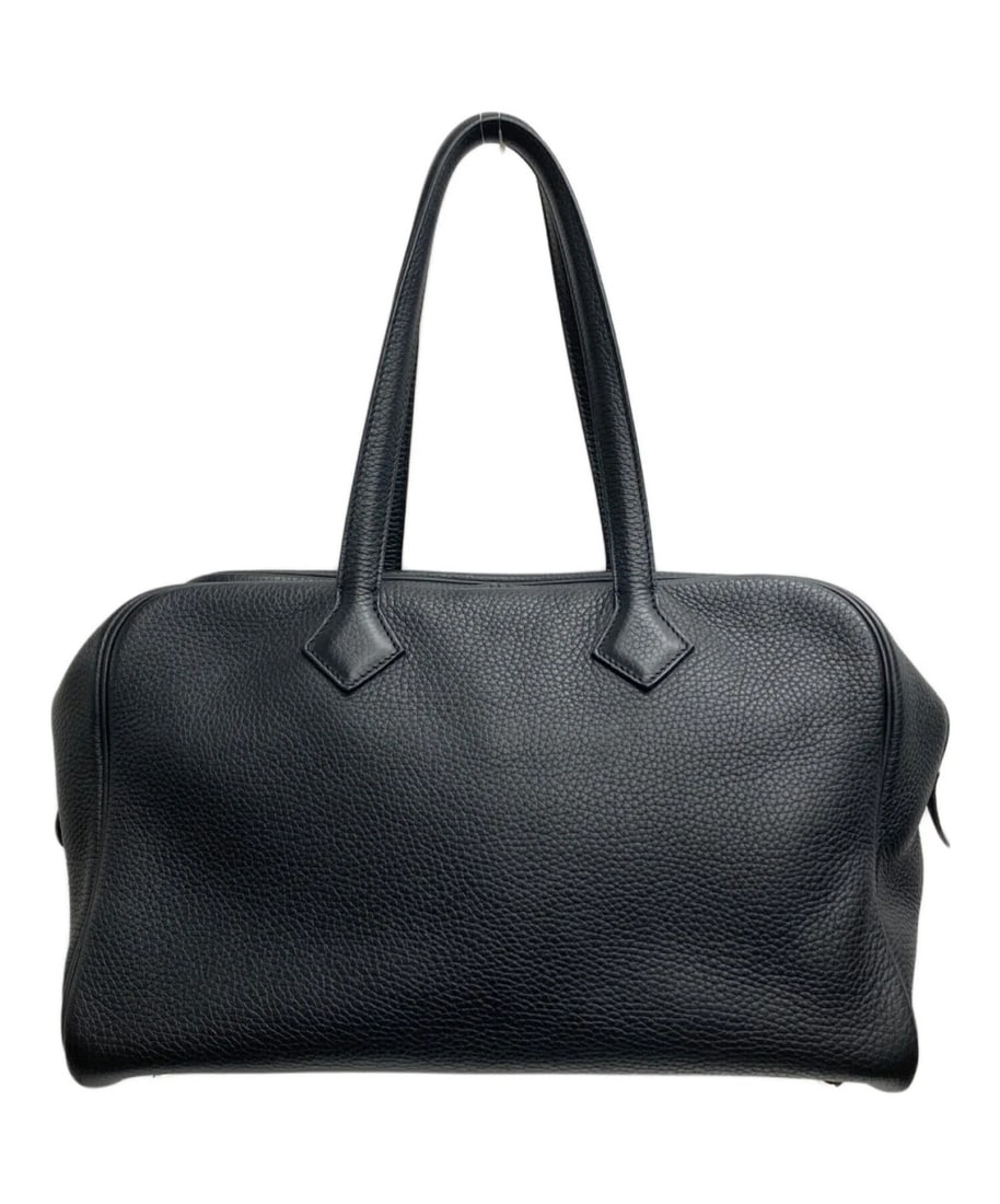 HERMES VICTORIA: HERMES Victoria Brand: HERMES Type: Handbag Material: none Color: Black Size: H:21.0cm / W:36.0cm / D:16.0cm [ Handle size ] 21.0cm Accessories: None Accessories Notice: When purchasing pr