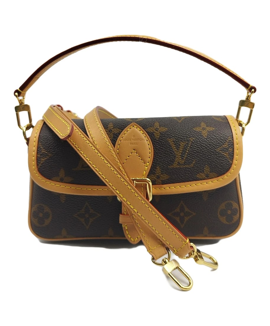 LOUIS VUITTON MONOGRAM NANO DIANNE: LOUIS VUITTON Monogram Nano Dianne Brand: LOUIS VUITTON Type: Handbag Material: none Color: none Size: H:11cm / W:18.5cm / D:6cm Accessories: None Accessories Notice: When purchasing