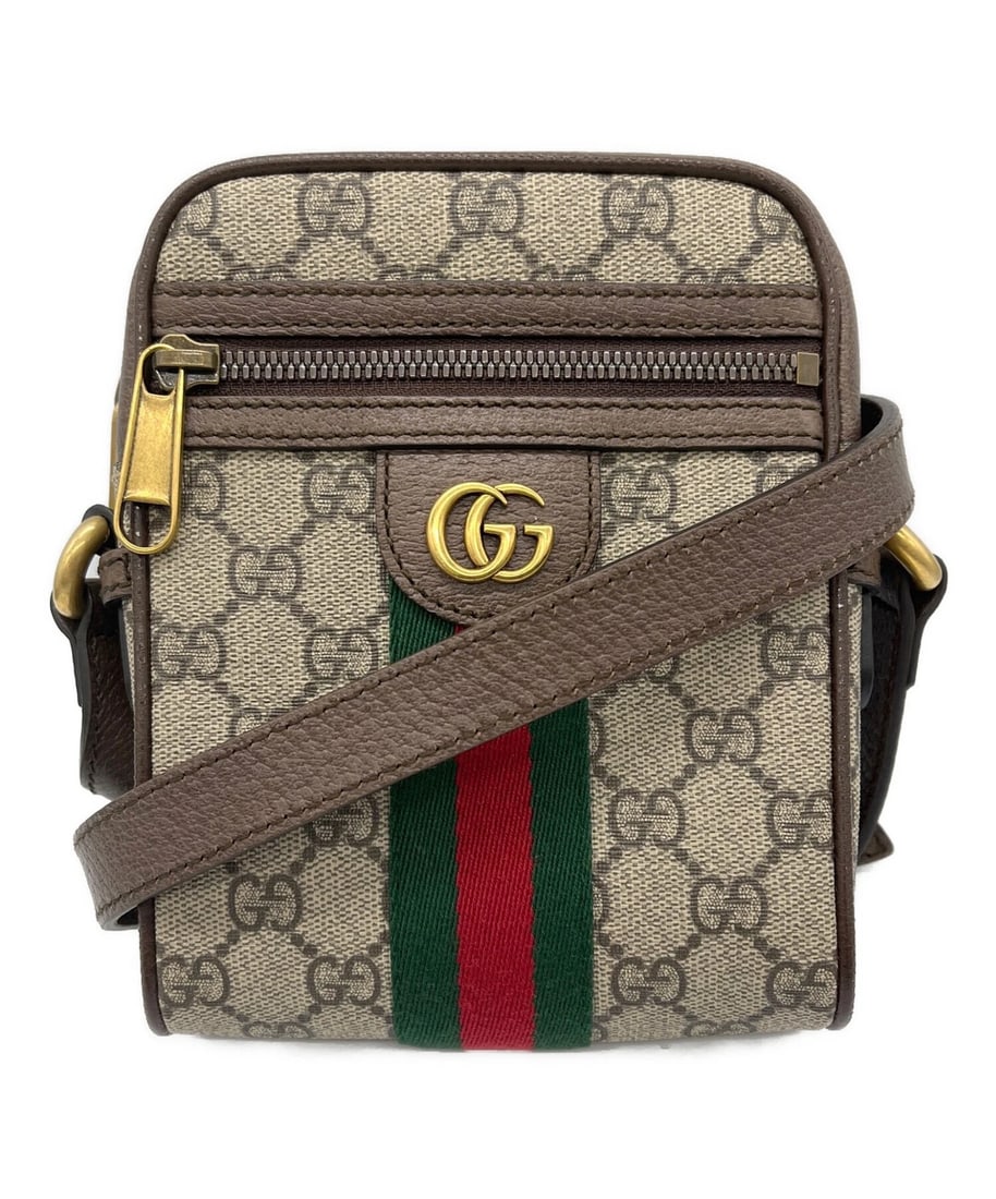 GUCCI GG SUPREME/OPHIDIA/SHOULDER BAG: GUCCI GG Supreme/Ophidia/Shoulder Bag Brand: GUCCI Type: Handbag Material: none Color: Beige Size: H:18cm / W:14.5cm / D:5.5cm Accessories: None Accessories Notice: When purchasing pre-own