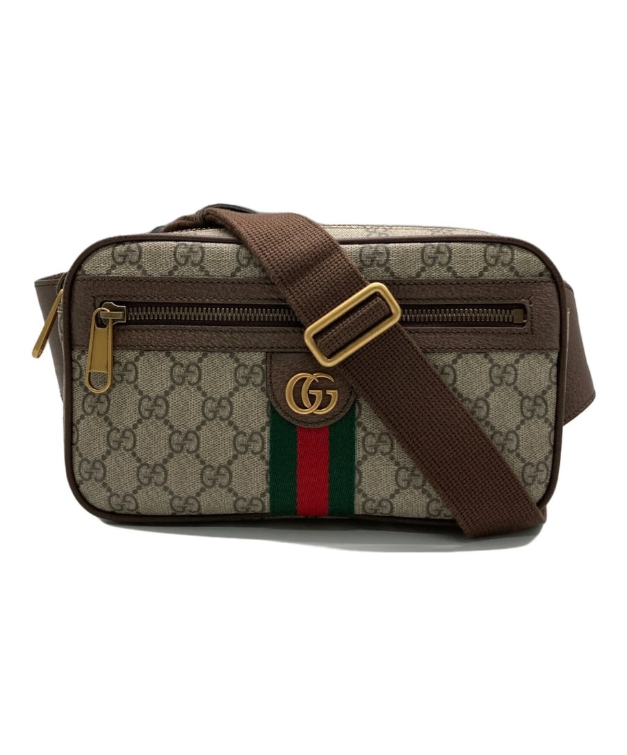 GUCCI OPHIDIA GG SUPREME BELT BAG/ (1 of 10)