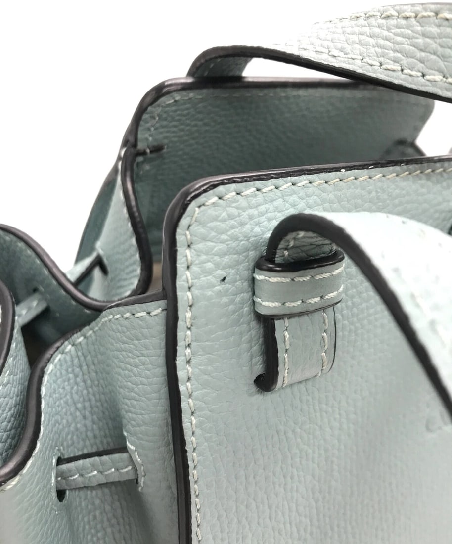 LOEWE HAMMOCK DRAWSTRING MINI BAG - 6