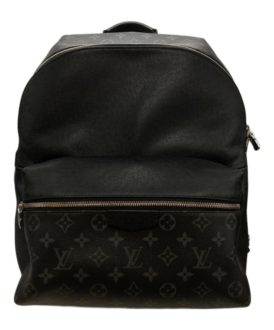 LOUIS VUITTON TAIGA LEATHER LAMA DISCOVERY BACKPACK: LOUIS VUITTON Taiga Leather Lama Discovery Backpack Brand: LOUIS VUITTON Type: Handbag Material: none Color: Black Size: H:38.5cm / W:37.0cm / D:16.0cm Accessories: None Accessories Notice