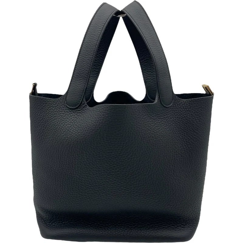 HERMES PICOTIN LOCK MM K STAMP BLACK GHW TAURILLON: Hermes Picotin Lock MM K Stamp Black GHW Taurillon Brand: HERMES Type: Handbag Material: Taurillon Color: Black GD Hardware Size: W: 22cm / H: 21cm / D: 17.5cm Accessories: None Accessories