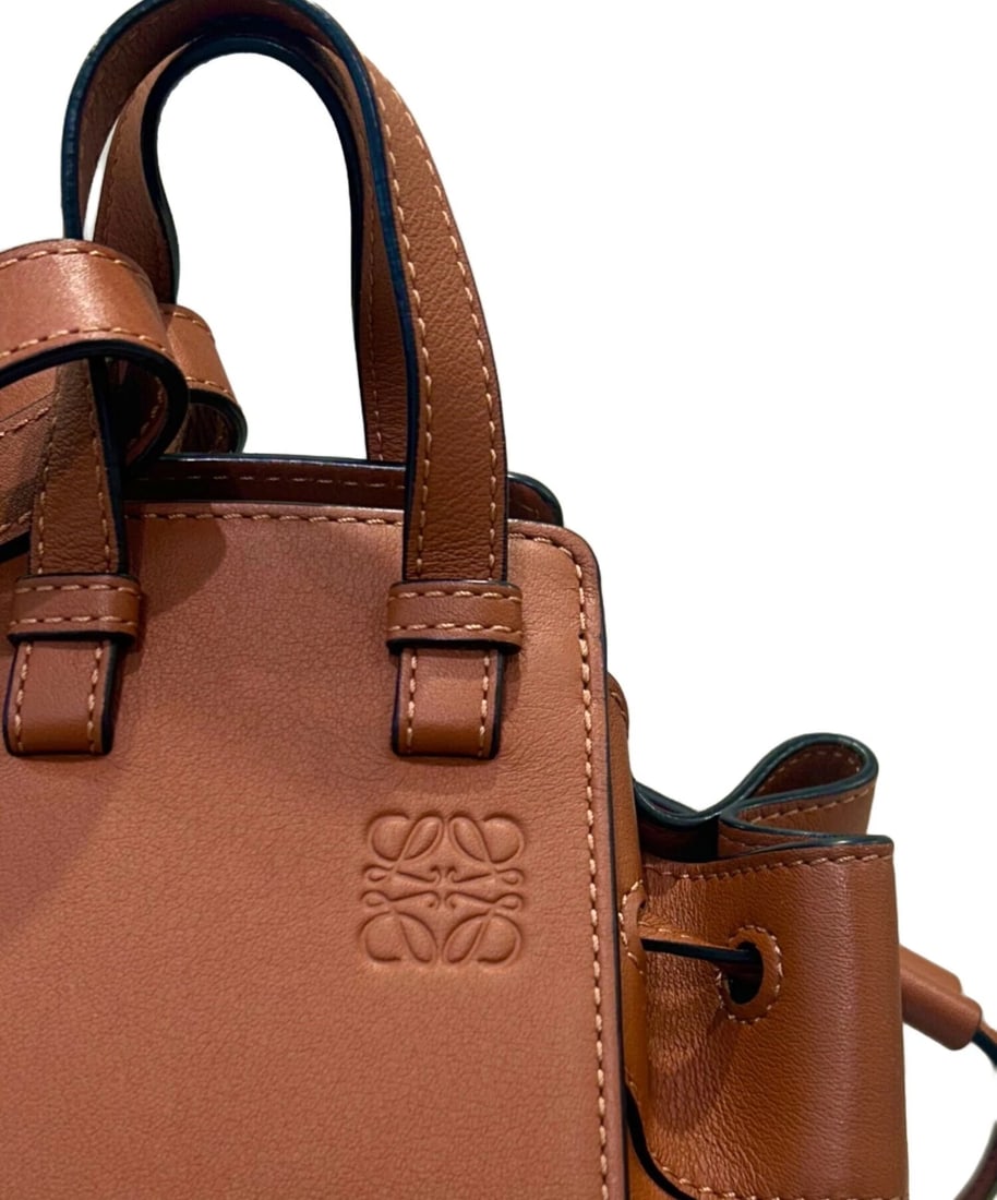 LOEWE HAMMOCK DRAWSTRING MINI BAG - 7