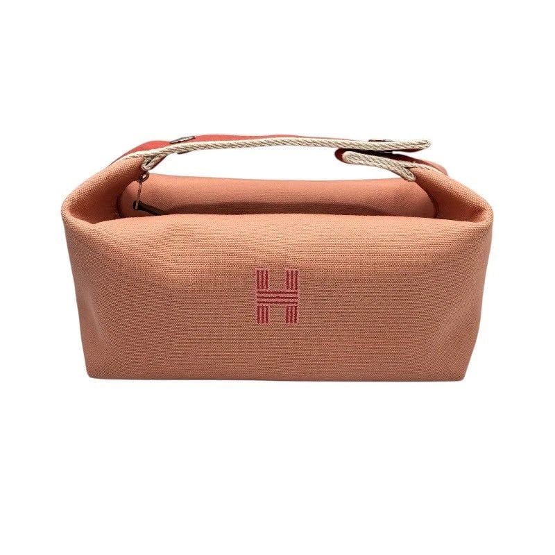 HERMES BRIDE A BRAC PM PINK SHW TOILE SHOULDER BAG: HERMES Bride a Brac PM Pink SHW Toile Shoulder Bag Brand: HERMES Type: Handbag Material: Toile Color: Pink x SV Hardware Size: W: 21cm / H: 12cm / D: 12cm Accessories: None Accessories