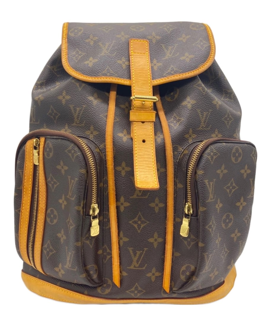 LOUIS VUITTON SAC À DOS BOSPHORE: LOUIS VUITTON Sac à Dos Bosphore Brand: LOUIS VUITTON Type: Handbag Material: Monogram Canvas Color: Brown Size: H:36.0cm / W:30.0cm / D:15.0cm Accessories: None Accessories Notice: When