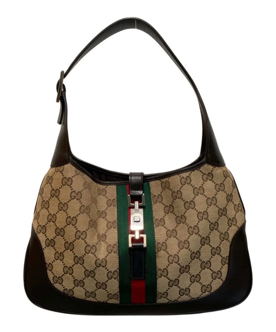 GUCCI JACKIE GG CANVAS SHOULDER BAG (1 of 10)