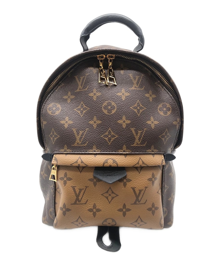 LOUIS VUITTON PALM SPRINGS PM: LOUIS VUITTON Palm Springs PM Brand: LOUIS VUITTON Type: Handbag Material: none Color: Brown Size: H:28cm / W:21cm / D:11cm Accessories: None Accessories Notice: When purchasing pre-owned