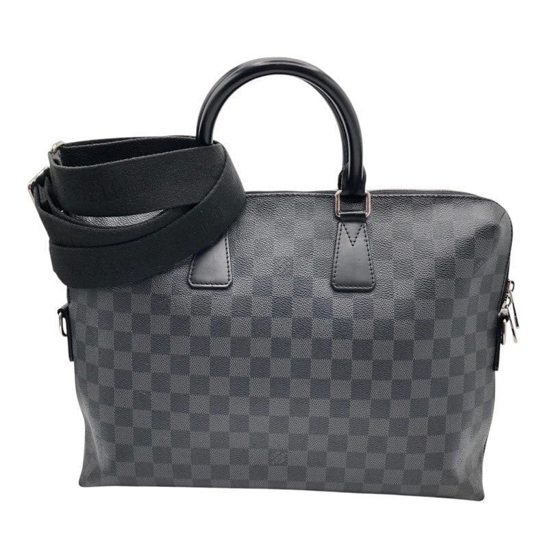 LOUIS VUITTON PORTE-DOCUMENTS JOUR DAMIER: LOUIS VUITTON Porte-Documents Jour Damier Brand: LOUIS VUITTON Type: Handbag Material: Damier Graphite Color: none Size: W: 37cm / H: 28cm / D: 6cm / Shoulder: 107-159cm Accessories: None