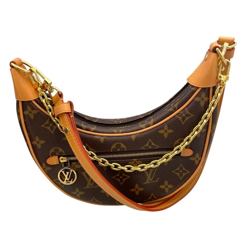 LOUIS VUITTON LOOP BROWN MONOGRAM: LOUIS VUITTON Loop Brown Monogram Brand: LOUIS VUITTON Type: Handbag Material: Monogram Canvas Color: Brown Size: W: 23cm / H: 12cm / D: 6cm / Shoulder: 51-83cm Accessories: None Accessori