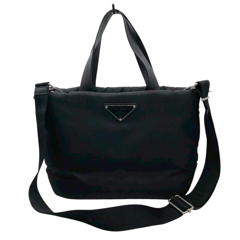 PRADA TESSUTO SOFT BLACK NYLON (1 of 11)