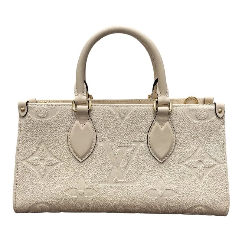 LOUIS VUITTON ONTHEGO EW WHITE MONOGRAM EMPREINTE TOTE (1 of 6)