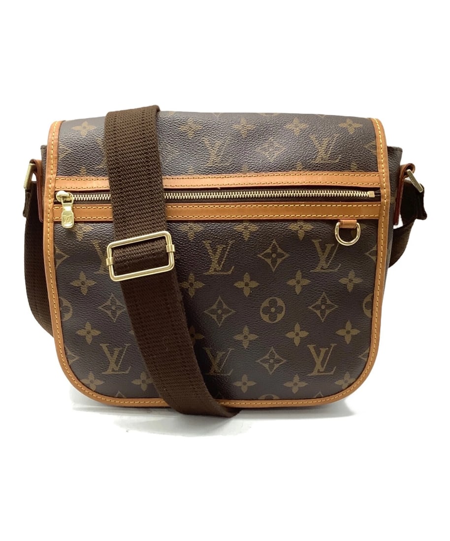 LOUIS VUITTON SHOULDER BAG: LOUIS VUITTON Shoulder Bag Brand: LOUIS VUITTON Type: Handbag Material: Monogram Canvas Color: Brown Size: H:21.0cm / W:25.0cm / D:8.0cm Accessories: None Accessories Notice: When purchasing