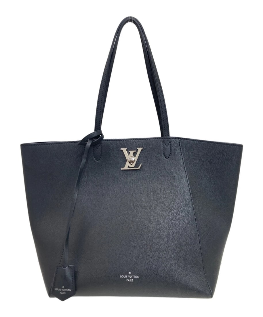 LOUIS VUITTON TOTE BAG: LOUIS VUITTON Tote Bag Brand: LOUIS VUITTON Type: Handbag Material: none Color: Black Size: H:28cm / W:27.5cm / D:17cm [ Handle size ] 21.5cm Accessories: None Accessories Notice: When