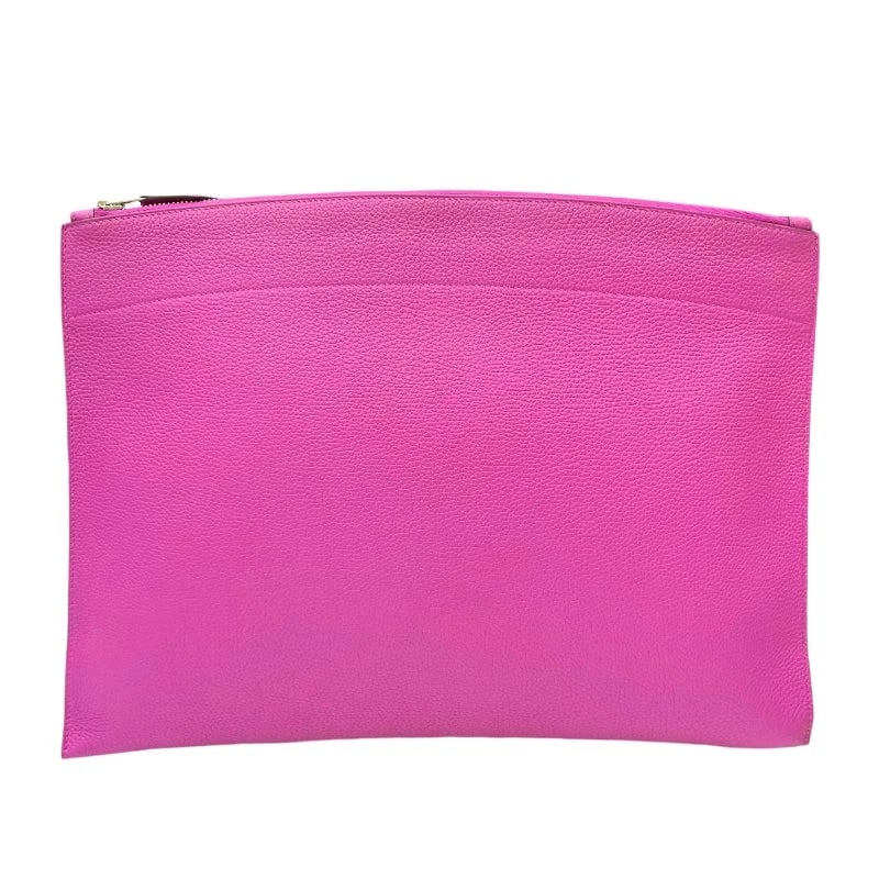 HERMES BAZAR GM B STAMP MAGNOLIA SHW TOGO CLUTCH BAG (1 of 9)