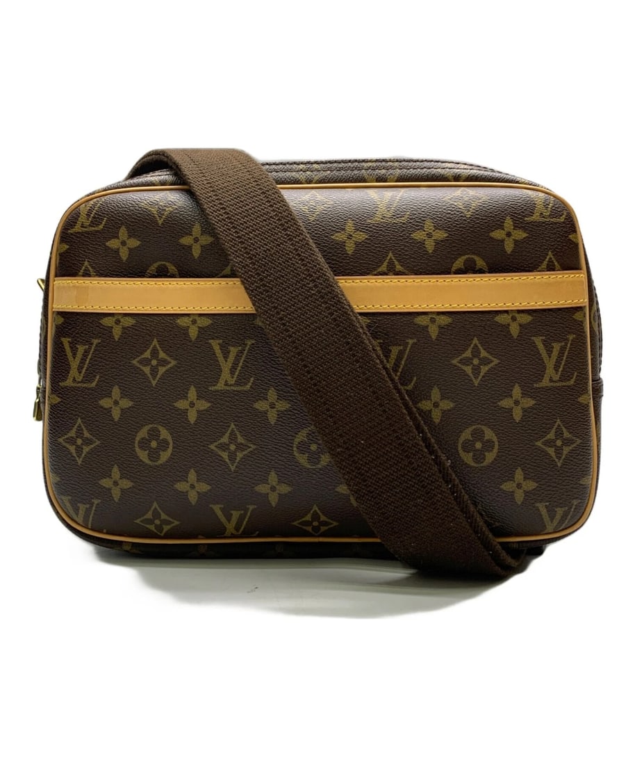 LOUIS VUITTON MONOGRAM REPORTER PM: LOUIS VUITTON Monogram Reporter PM Brand: LOUIS VUITTON Type: Handbag Material: none Color: none Size: H:20cm / W:28cm / D:10.5cm Accessories: None Accessories Notice: When purchasing