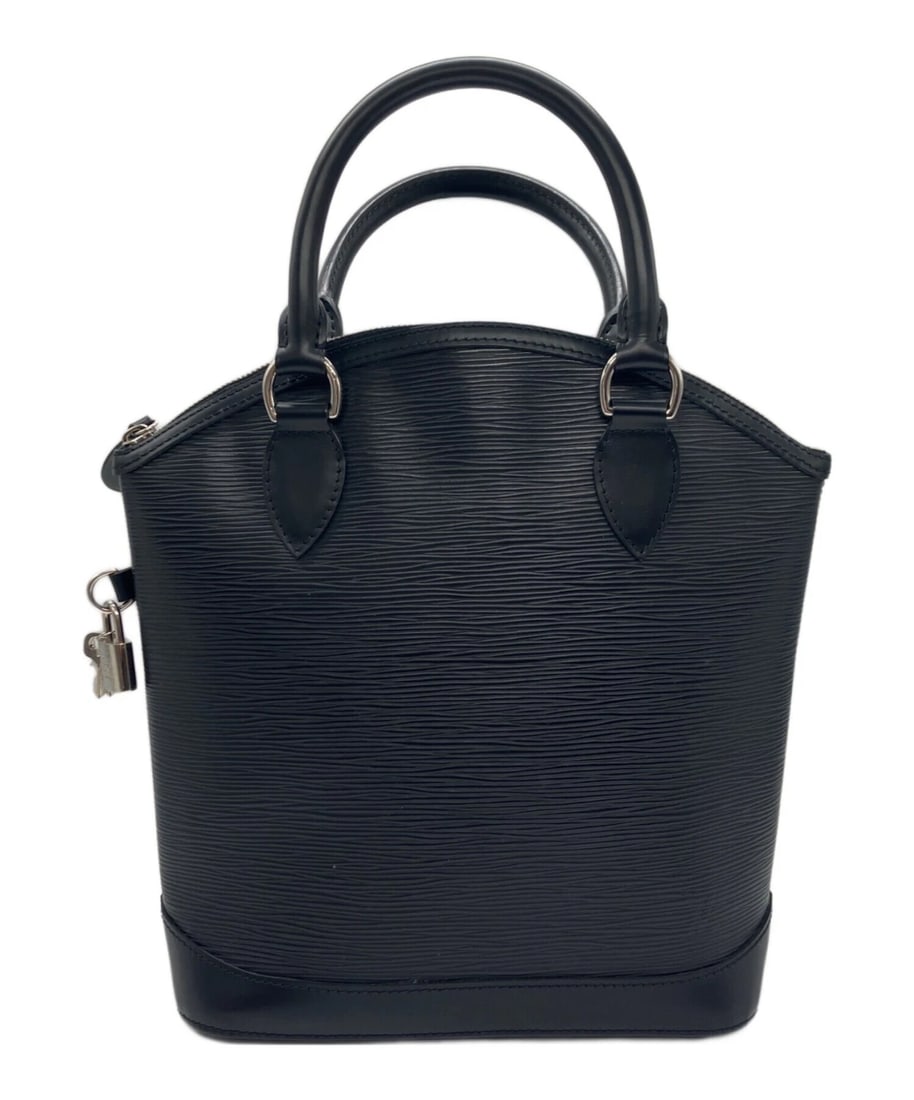 LOUIS VUITTON EPI LOCKIT: LOUIS VUITTON Epi Lockit Brand: LOUIS VUITTON Type: Handbag Material: none Color: Noir Size: H:29cm / W:25cm / D:11cm [ Handle size ] 13cm Accessories: None Accessories Notice: When