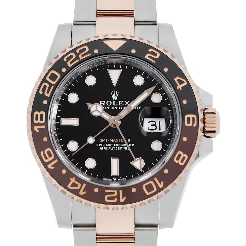 ROLEX GMT MASTER II BLACK WATCH (1 of 6)