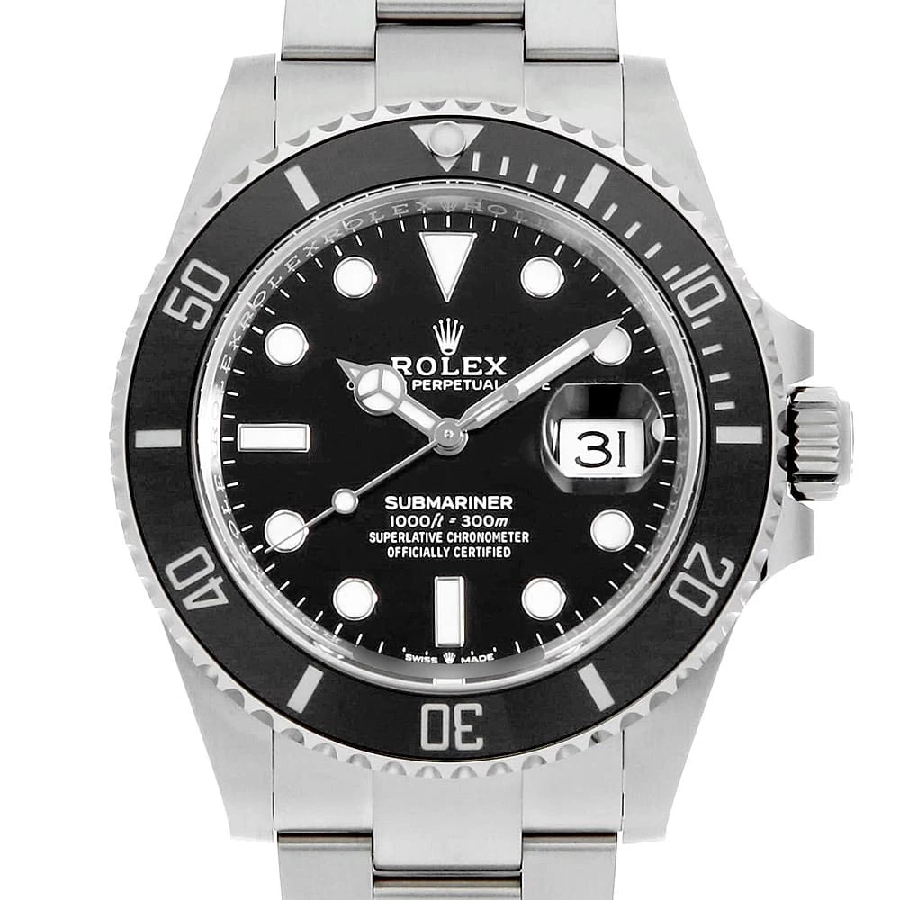 ROLEX SUBMARINER DATE BLACK WATCH: ROLEX SUBMARINER Date black Watch Brand: ROLEX Type: Wrist watch Material: Band Material Stainless Steel, Case Material Stainless Steel Color: Dial Color Black Size: Band Size 19.5cm (7.7inch), Ca