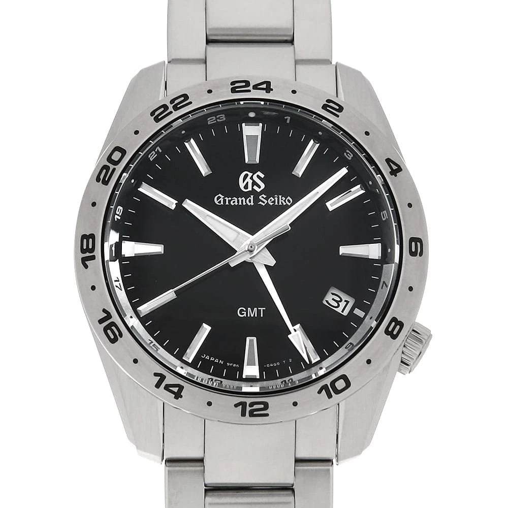 GRAND SEIKO SPORTS COLLECTION QUARTZ WATCH: Grand Seiko Sports Collection Quartz Watch Brand: Grand Seiko Type: Wrist watch Material: Band Material Stainless Steel, Case Material Stainless Steel Color: Dial Color Black Size: Band Size