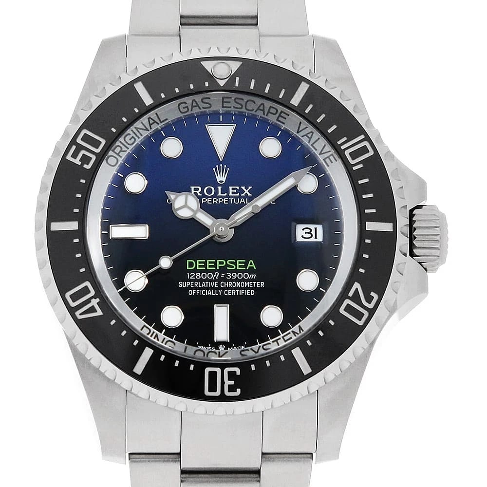 ROLEX DEEP SEA SEA-DWELLERNO NOTATION WATCH: ROLEX Deep Sea SEA-DWELLERNo notation Watch Brand: ROLEX Type: Wrist watch Material: Band Material Stainless Steel, Case Material Stainless Steel Color: Dial Color Blue Size: Band Size 20cm