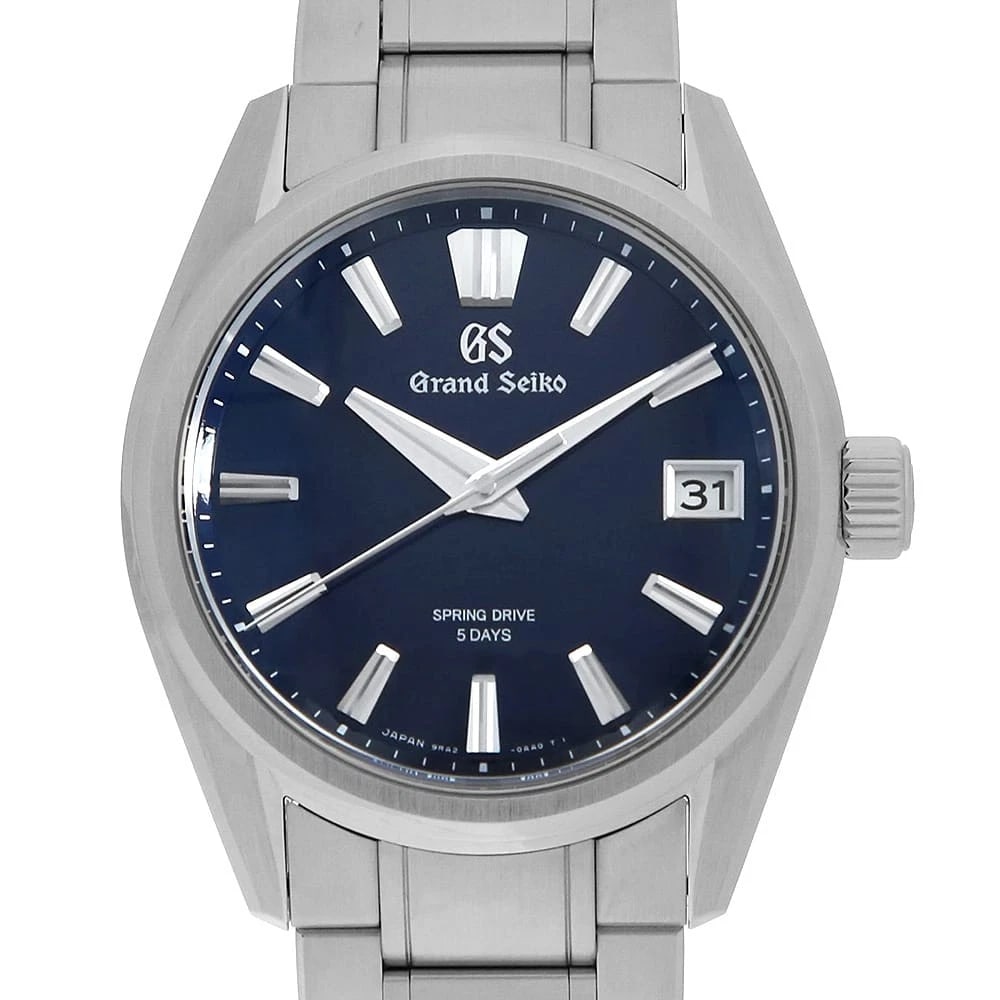 GRAND SEIKO EVOLUTION COLLECTION MASTER SHOP SPRING DRIVE LAKE WATCH: Grand Seiko Evolution Collection Master Shop Spring Drive LakeWatch Brand: Grand Seiko Type: Wrist watch Material: Band Material Stainless Steel, Case Material Stainless Steel Color: Dial Color Blu