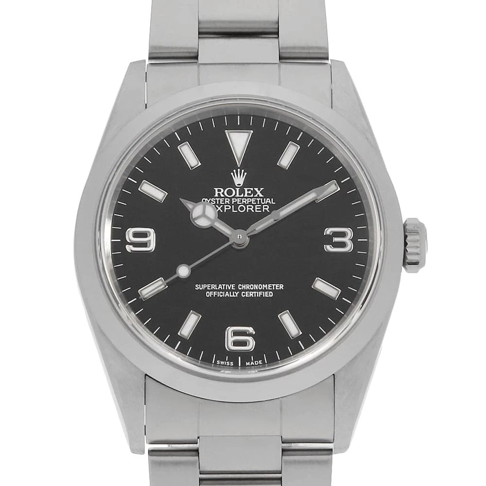 ROLEX EXPLORER I BLACK A WATCH (1 of 6)