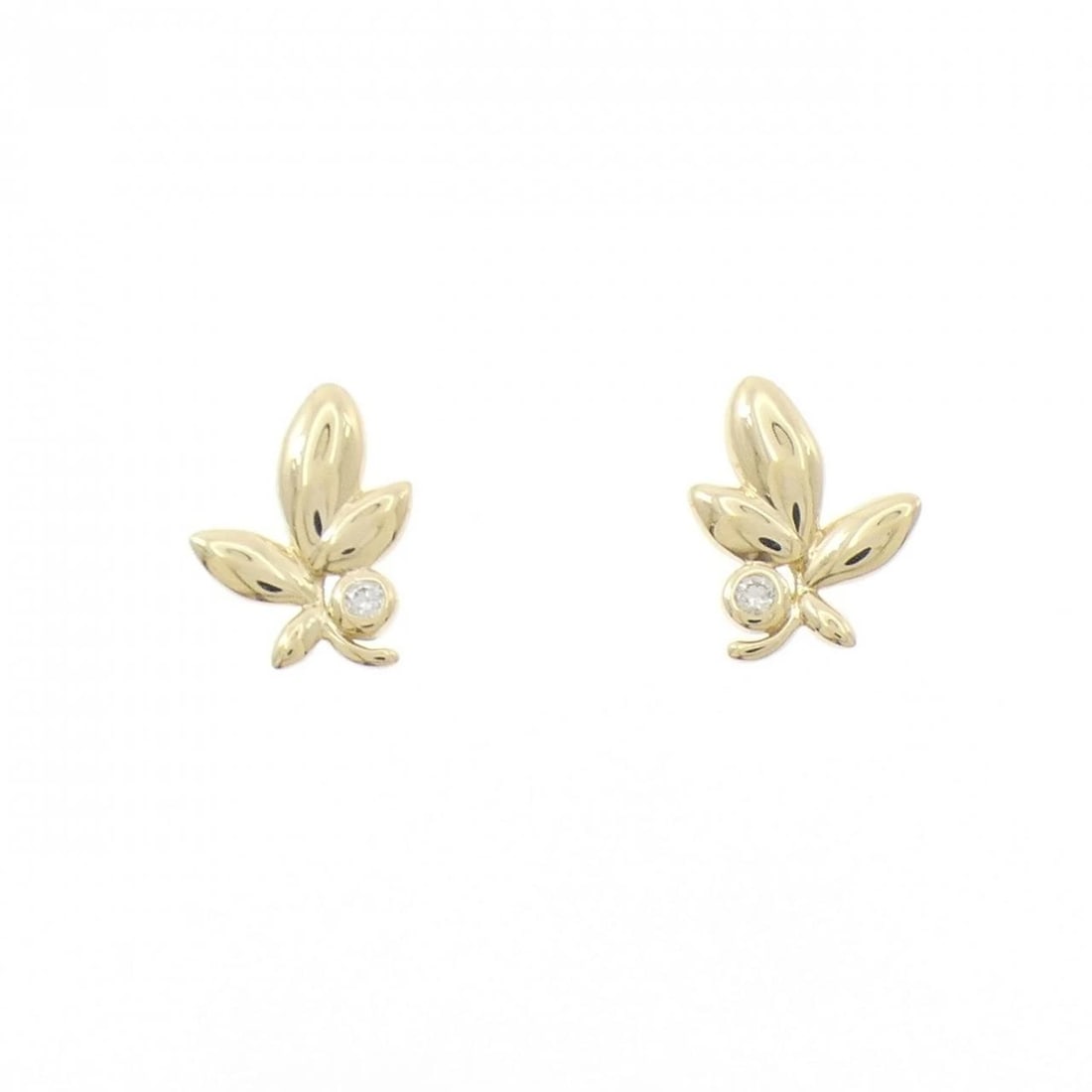 TIFFANY OLIVE LEAF EARRINGS (1 of 3)