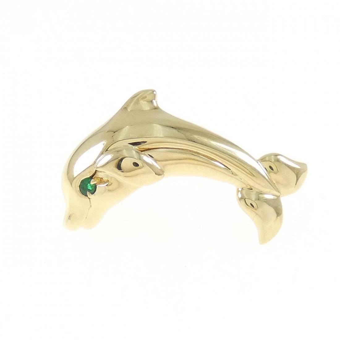 CARTIER ORPHEE BROOCH: Cartier Orphee Brooch Brand: Cartier Type: Pendant Brooch Material: 750 Yellow Gold Main Stone Emerald Color: Yellow Gold Size: ActualSize HxW: 14.6mmx24.4mm Accessories: None Accessories