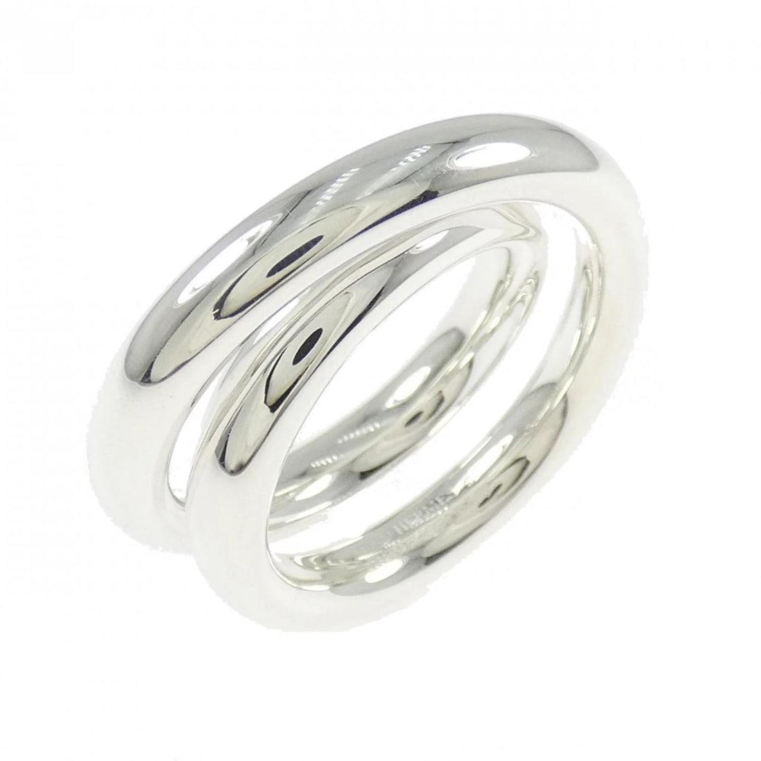 HERMES VERTIGE RING: HERMES VERTIGE Ring Brand: HERMES Type: Ring Material: 925 Silver Color: Silver Size: 7-7.5 (US size) Accessories: None Accessories Notice: When purchasing pre-owned goods, please refer to